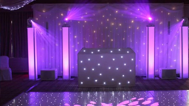 Image of prom disco set up landscape web res