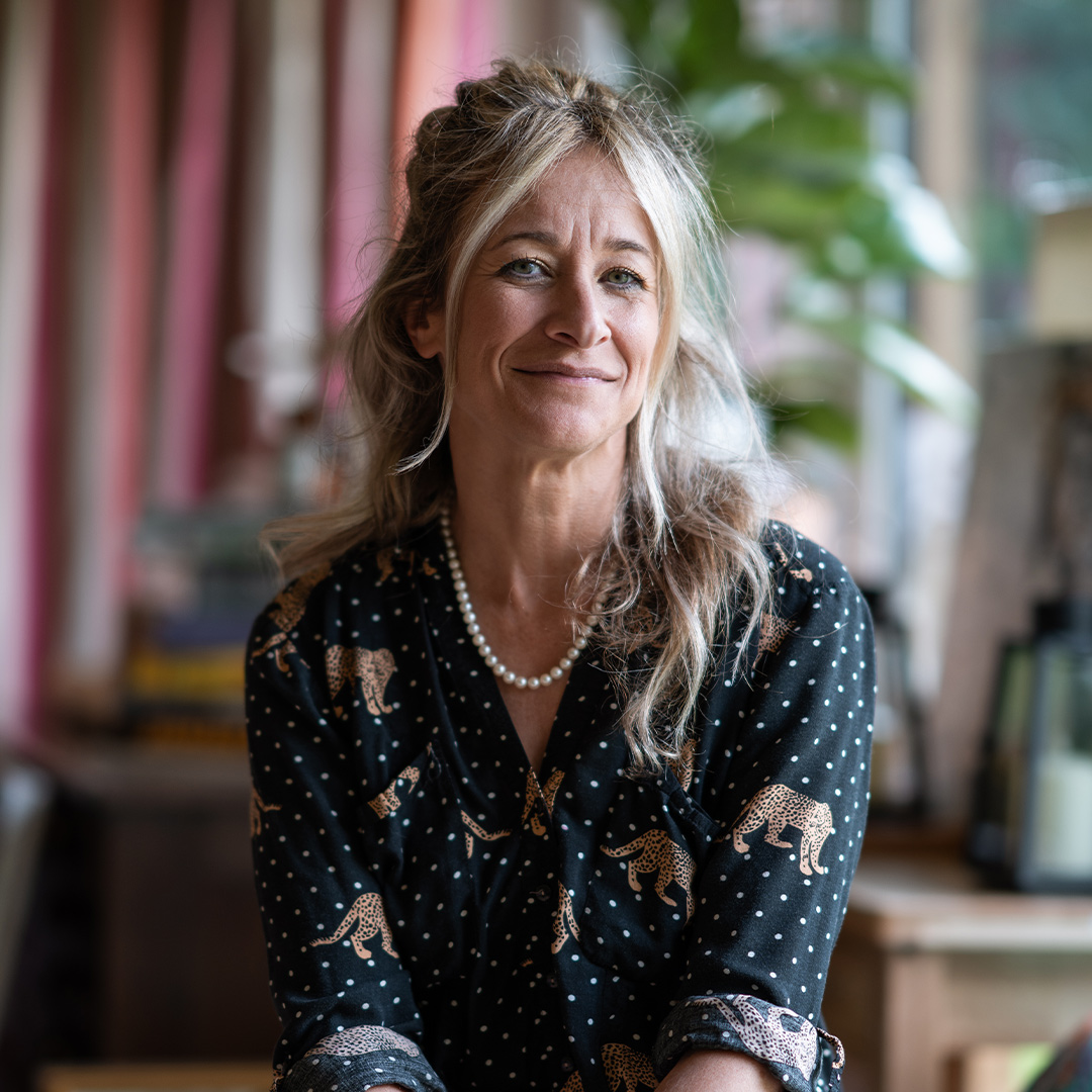 Artist Leah Wood portrait